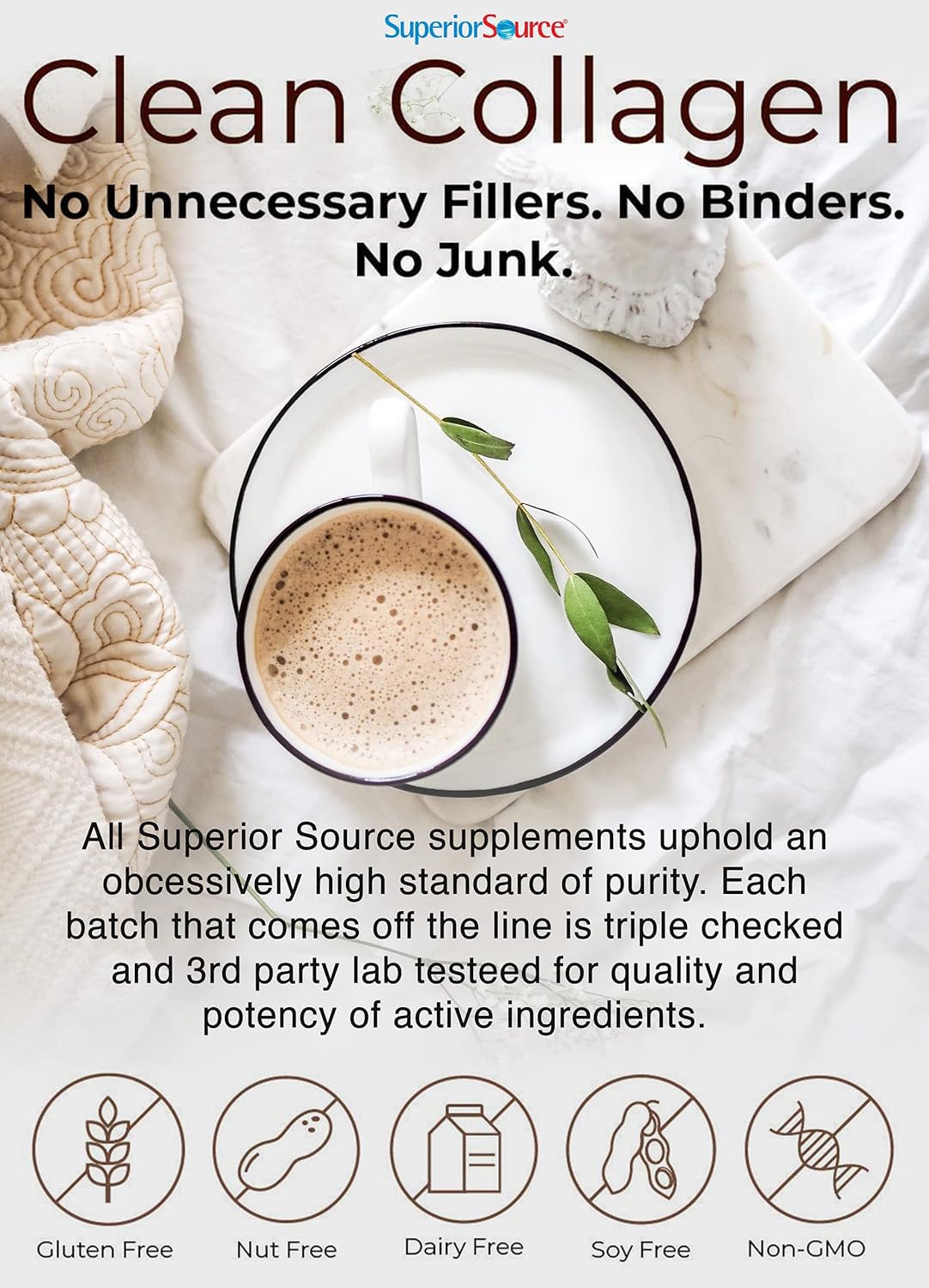 Superior Source Beauty Collagen, intégration facile à votre routine beauté quotidienne.