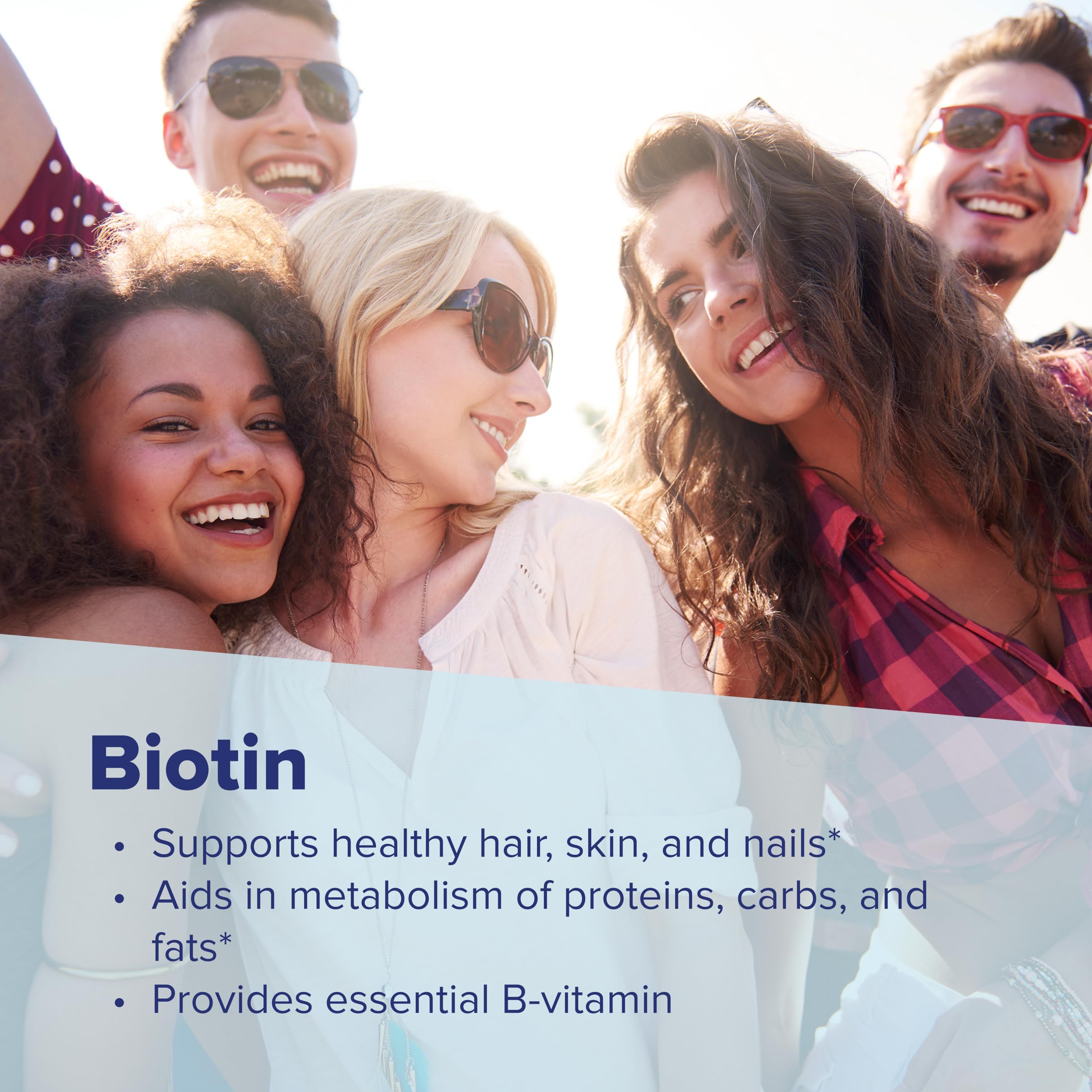 Soutien potentiel cheveux et ongles avec Biotine Superior Source.