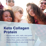 Mug de café avec Keto Collagen chocolat, utilisation chaude possible