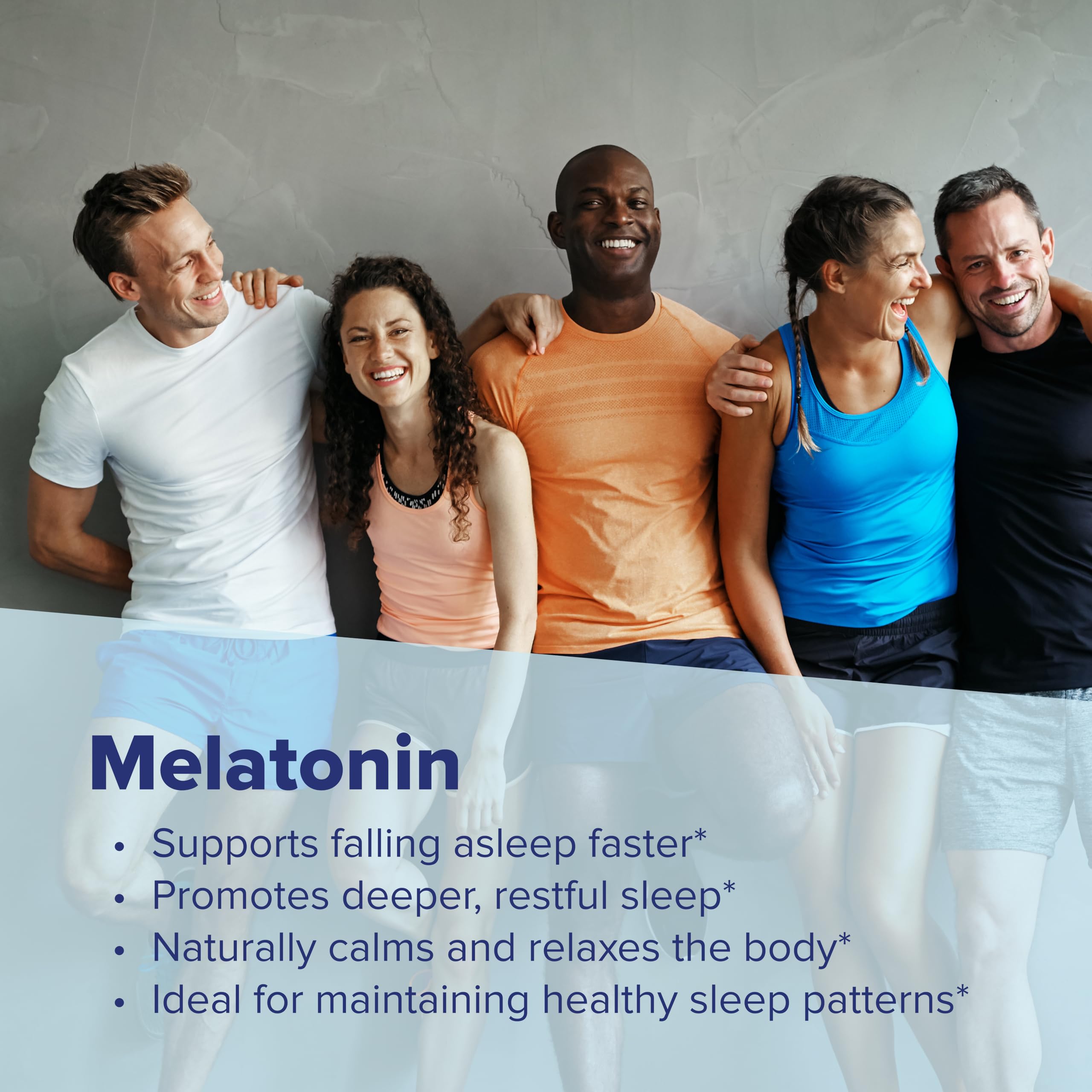 Formule Mélatonine et camomille pour une routine de détente avant le coucher.