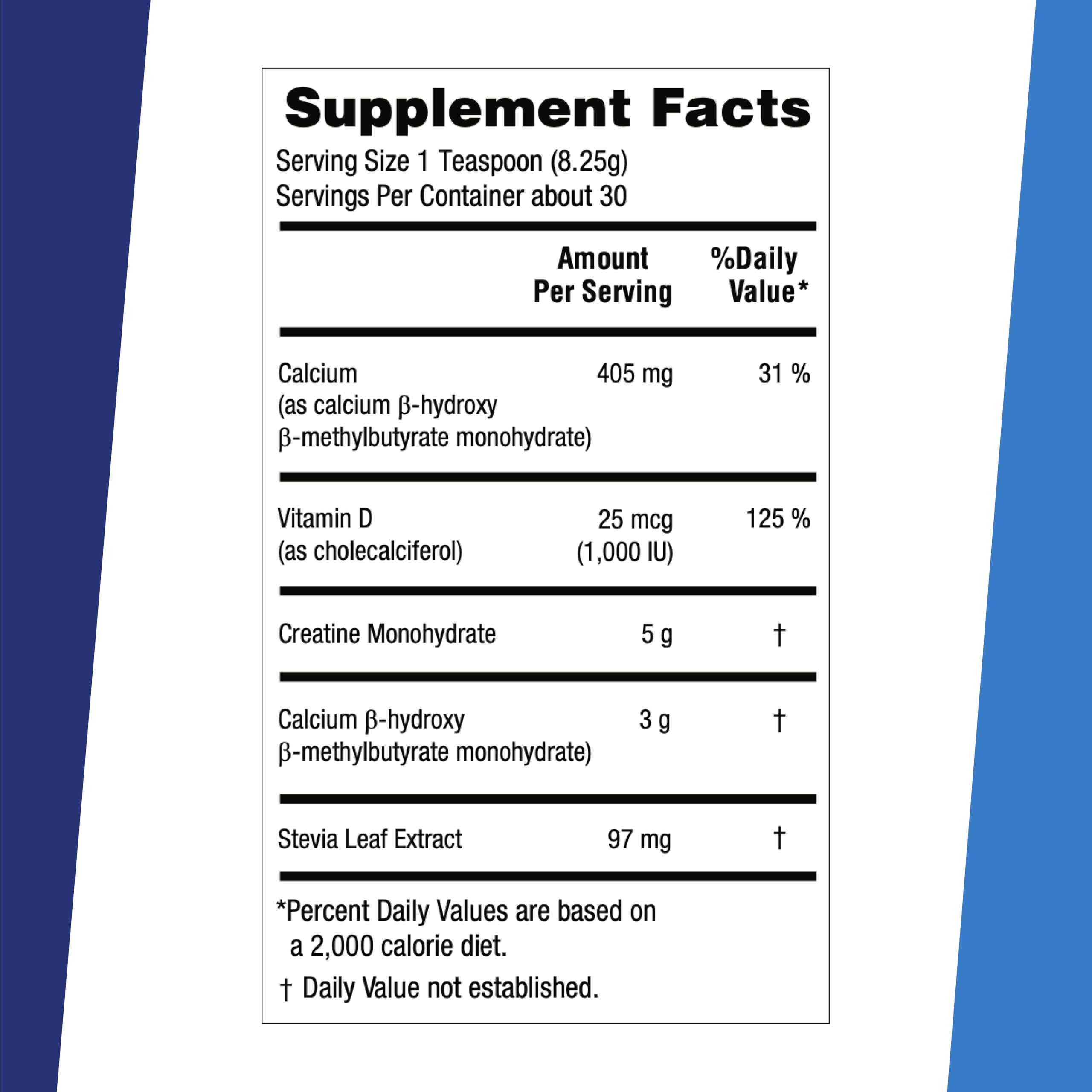 Superior Source Créatine HMB — versement dans une boisson, mélange facile.