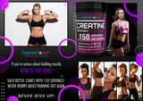Superior Source Creatine Monohydrate facile-a-melanger, préparation rapide après l'entrainement