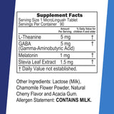 Tablettes sublinguales Superior Source dissolvant rapidement pour le sommeil des enfants.
