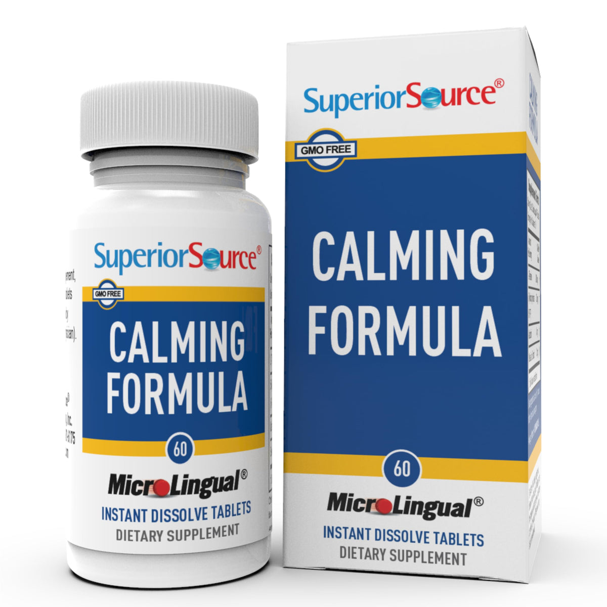 Superior Source formule apaisante, tablettes-sous-langue absorption rapide