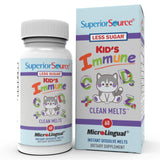 Superior Source Kid’s Immunity Clean Melts: emballage extérieur pour repérer facilement le produit