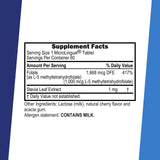 Superior Source Methylfolate: dissolution rapide sous-langue