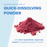 Superior Source poudre betterave-pomme-cidre — verseur pratique dans l'eau