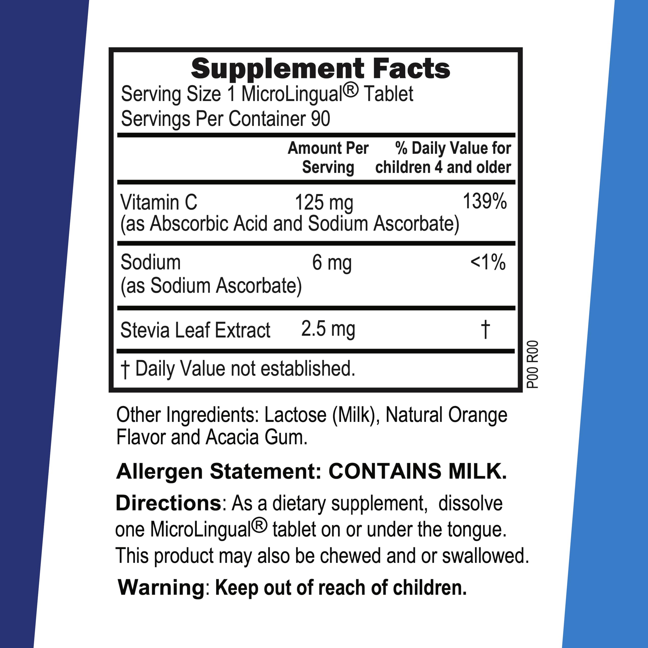 Superior Source pour enfants: vitamine C sans sucre ajouté.