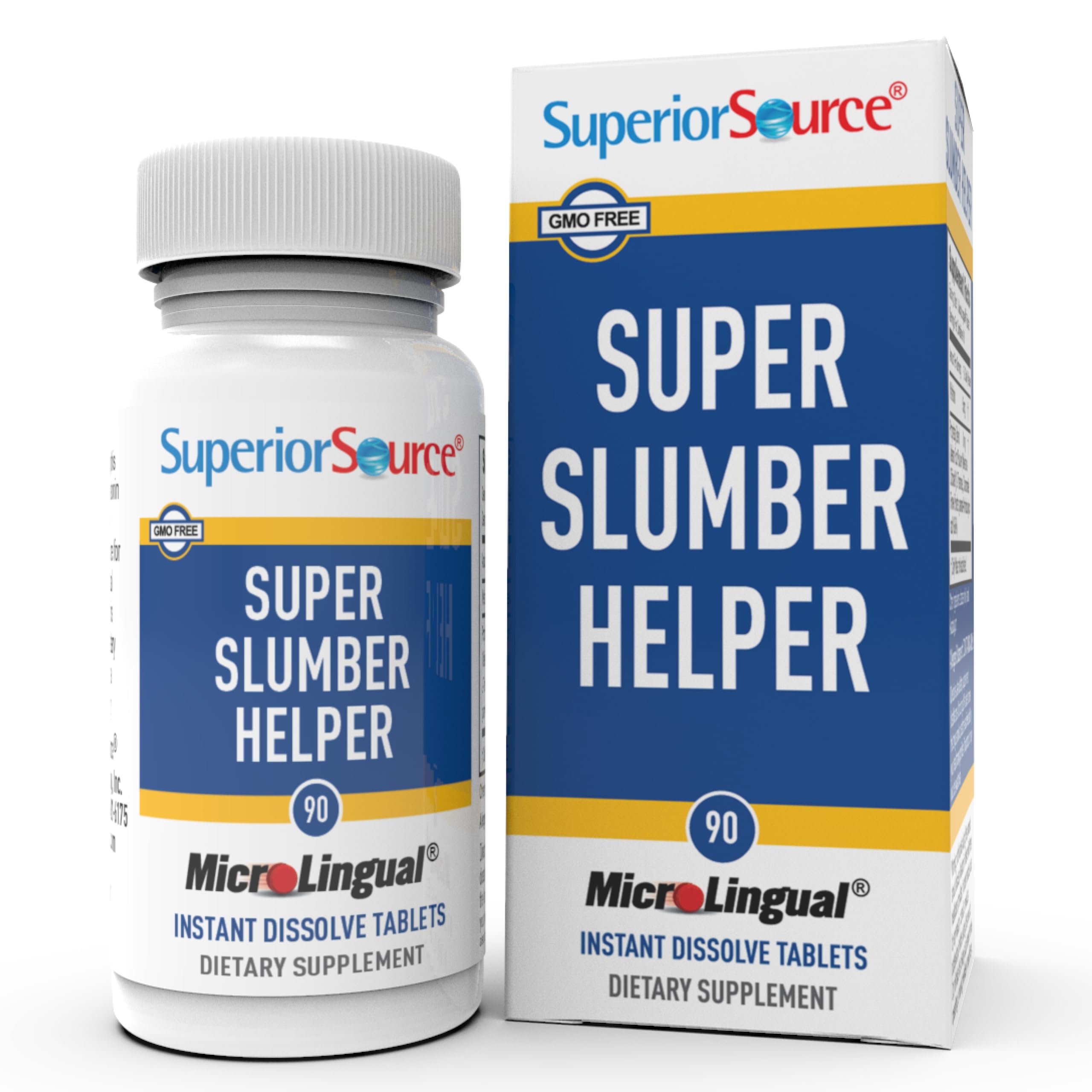 Superior Source Super Slumber Helper: comprimé dissous rapidement pour un sommeil paisible.