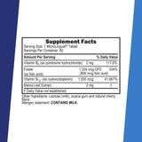 Tablettes-sublinguales B6 de Superior Source, soutien du métabolisme et concentration.