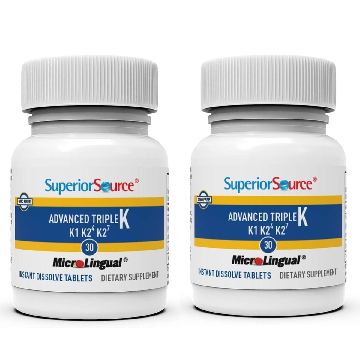 Superior Source Triple K, bouteille dissolution rapide pour une utilisation quotidienne.