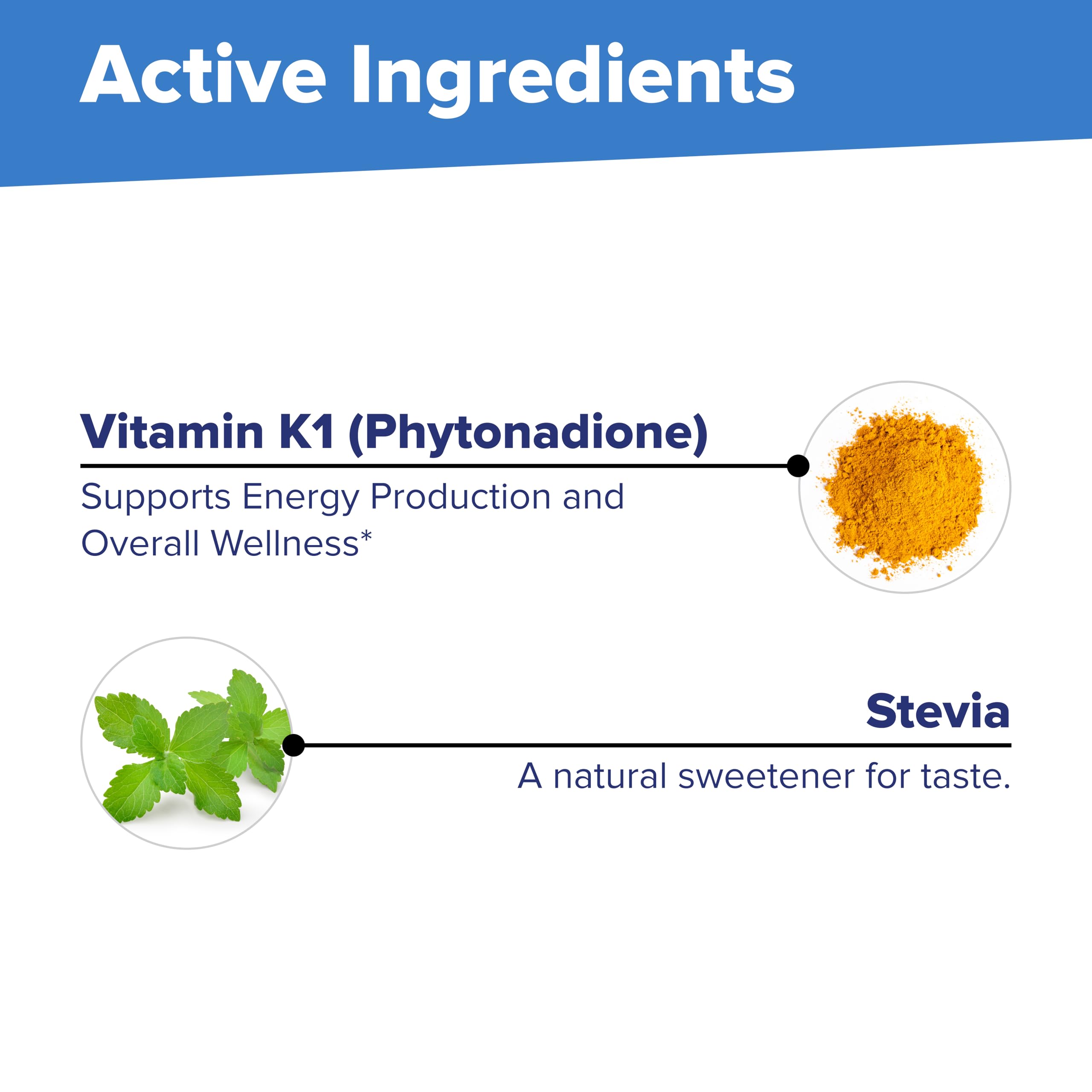 Absorption du calcium potentielle avec Superior Source K1 500 mcg.