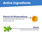 Absorption du calcium potentielle avec Superior Source K1 500 mcg.