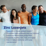 Minéral traçable zinc utile pour plus de 300 enzymes et fonctions.