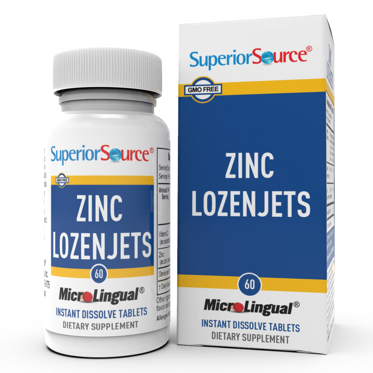 Superior Source Zinc Lozenjets, tablette sublinguale, soutien immunitaire potentiel.
