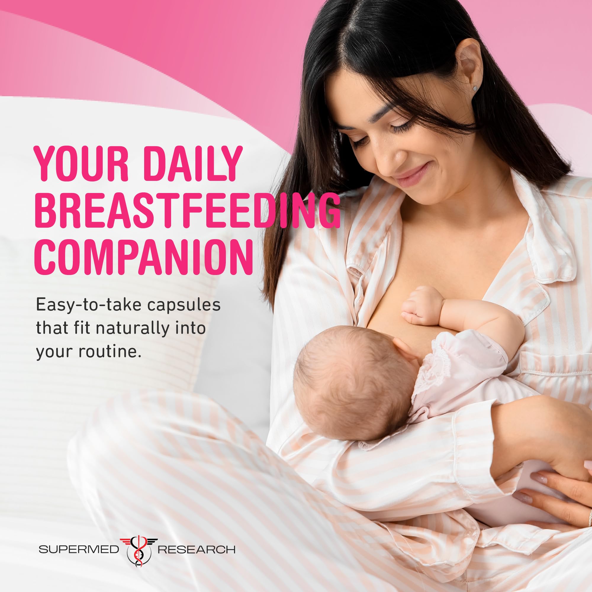 Supermed Research racine de shatavari, plante traditionnelle pour maman allaitante