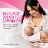 Supermed Research racine de shatavari, plante traditionnelle pour maman allaitante
