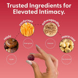 Gommes SuperMush maca-boost-vitalite: endurance quotidienne et sensation de bien-être.