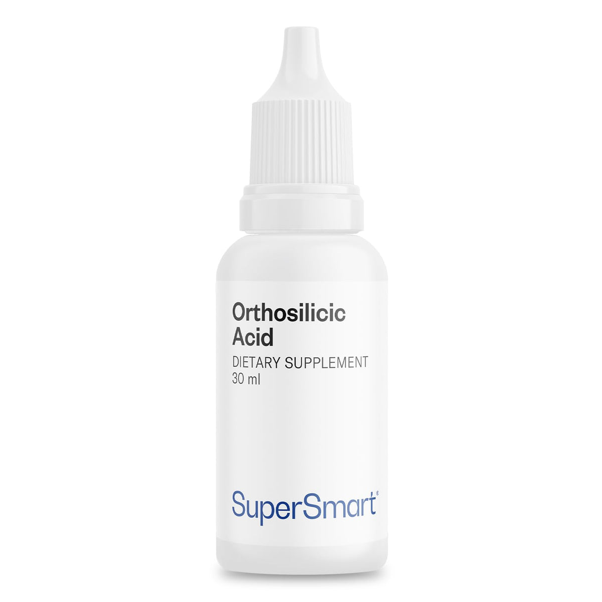 Supersmart Acide orthosilicique avancé – flacon 30 ml, gouttes faciles à dose.