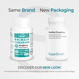 Capsules à libération différée Supersmart offrant absorption potentiellement améliorée.