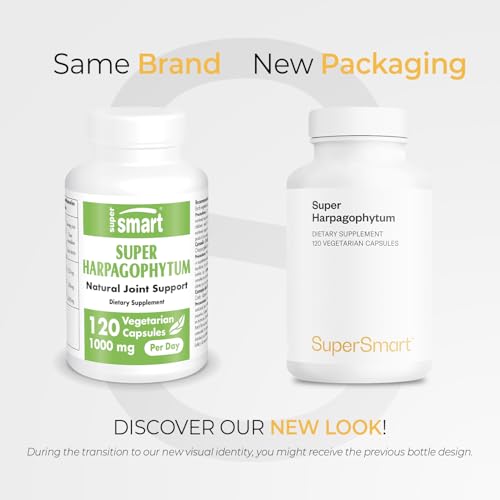 Supersmart capsules Harpagophytum 20 %, dosage concentré pour le confort quotidien