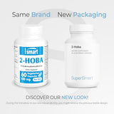 Capsules végétariennes Supersmart, dosage simple dans la journée.