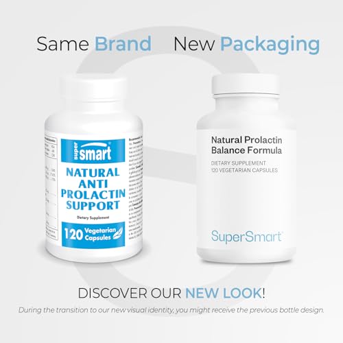 Capsules végétariennes Supersmart équilibre-prolactine, pratique et faciles à prendre.