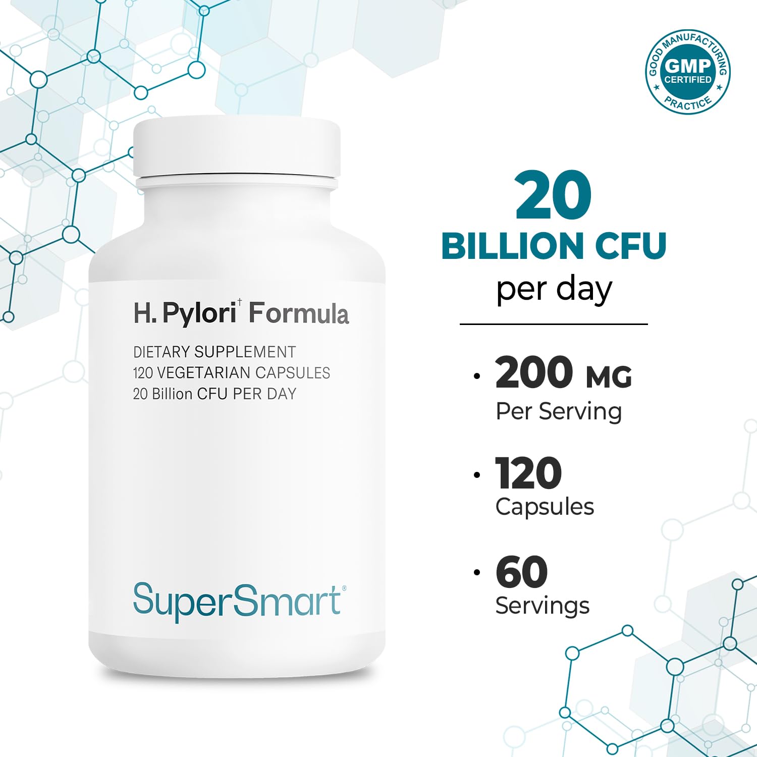 Étiquette et dosage: deux capsules par jour pour simplifier votre routine.