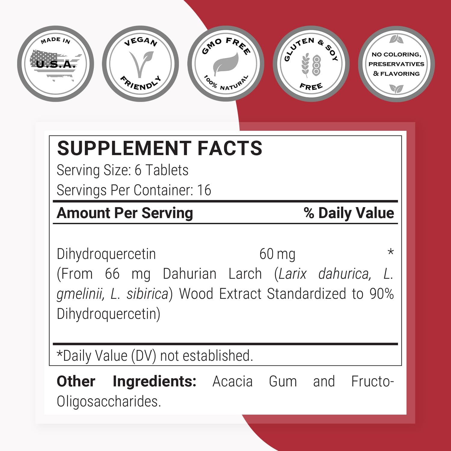 Étiquette du produit claire et informations fiables pour Supersmart.