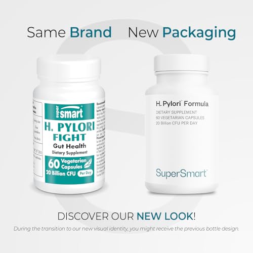 Capsules Supersmart H-Pylori Formula, dose quotidienne pratique.