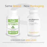 Supersmart Magnesium Multi-Formes, capsules végétariennes faciles à avaler pour un apport régulier.