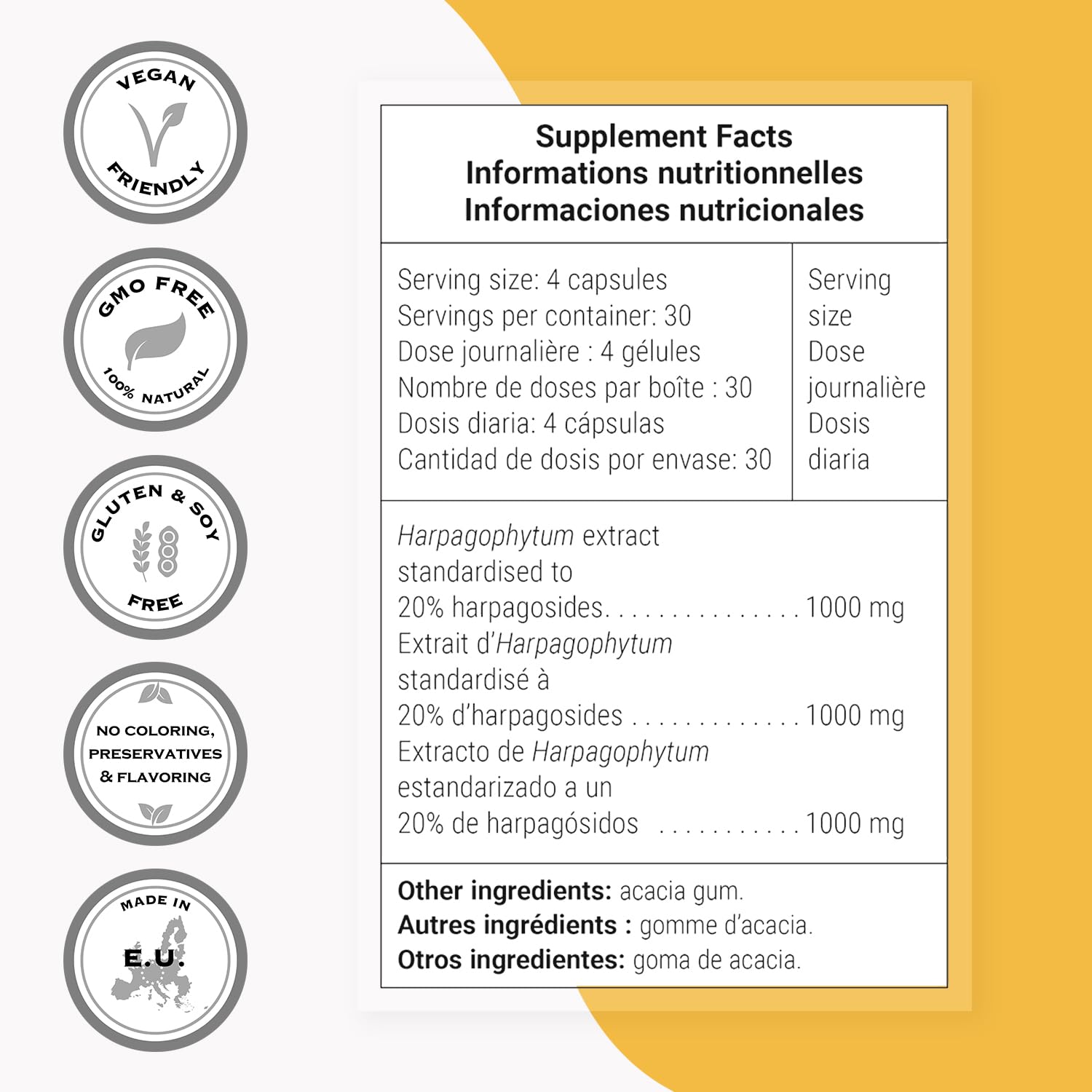 Supersmart prise quotidienne de capsules, intégration facile dans routine