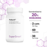 Supersmart Robuvit — emballage et dosage pratique pour 60 gélules