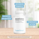 Étiquette sans gluten sur le packaging Supersmart Prolactine Balance.