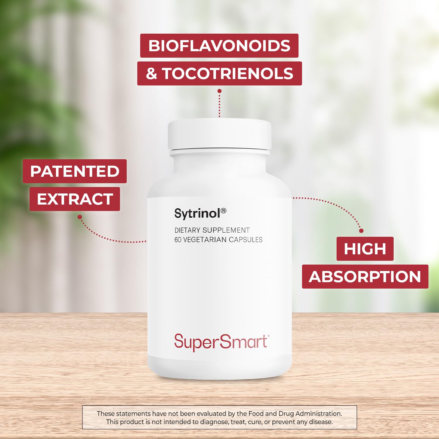 Sytrinol Supersmart composé bioflavonoïdes d’agrumes pour soutenir votre routine.