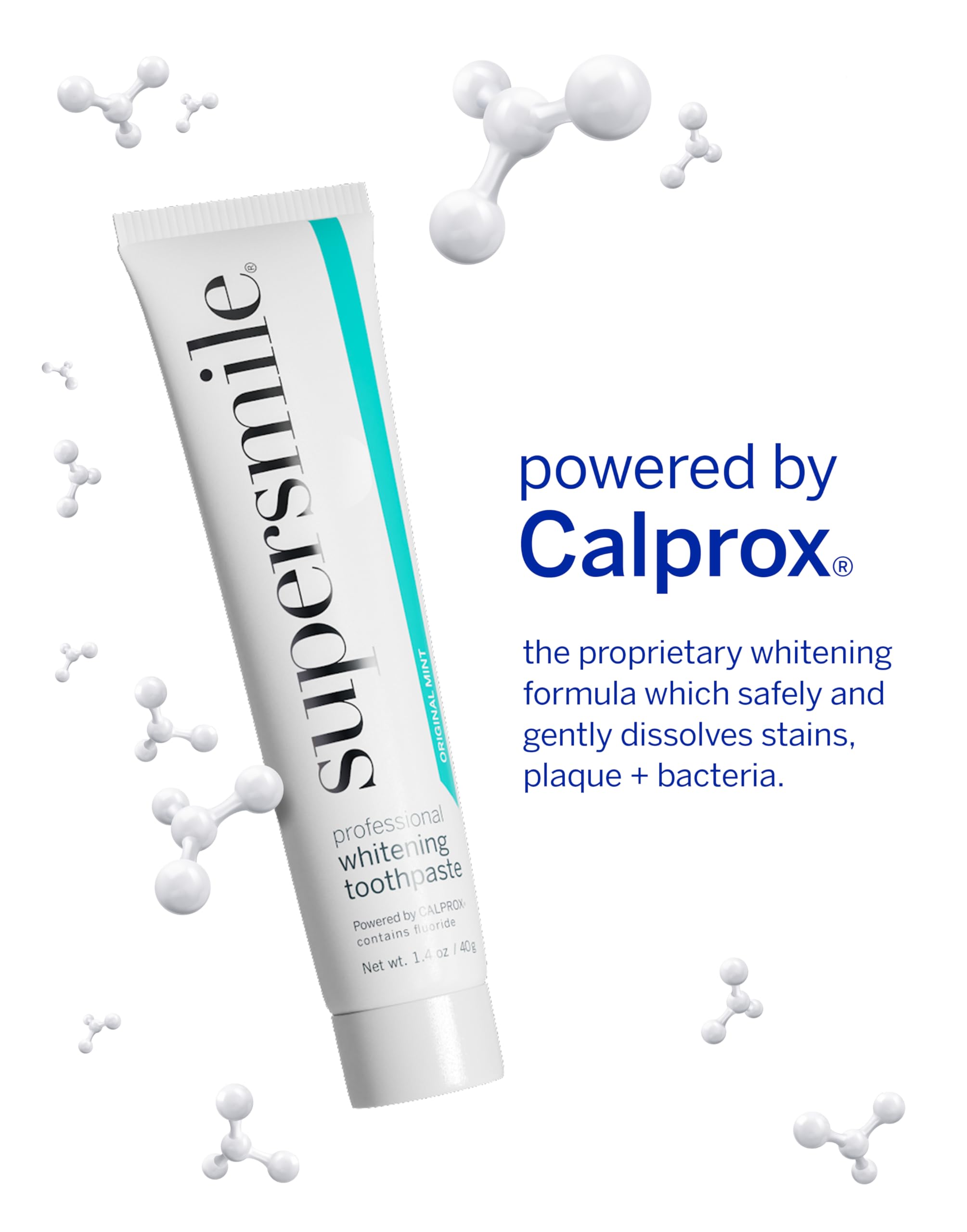 Calprox de Supersmile pour un blanchiment professionnel potentiel