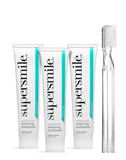 Supersmile dentifrice Original Mint pour une sensation fraîche et nettoyage efficace