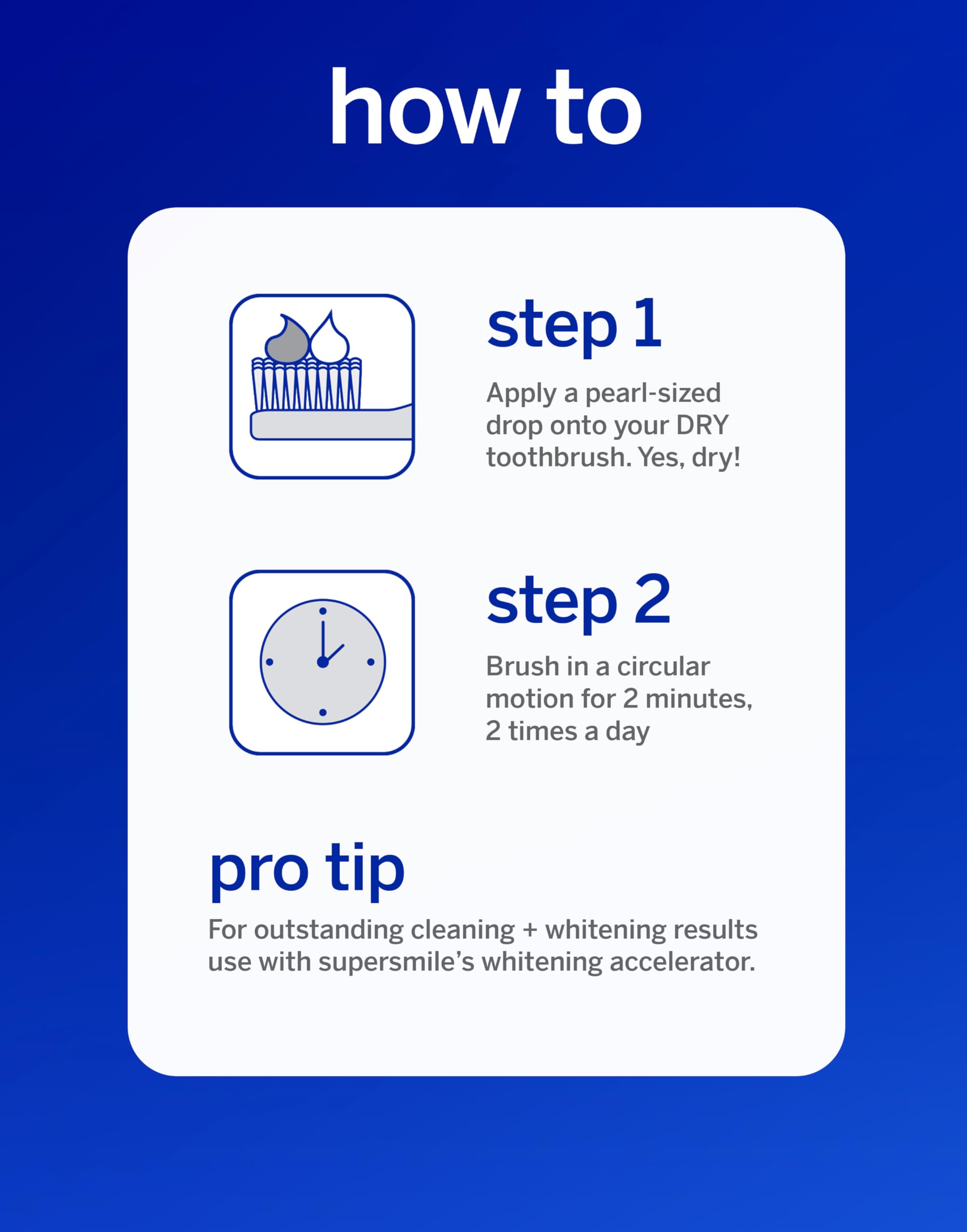 Format tube pratique pour voyages, sans fluorure pour une routine nomade
