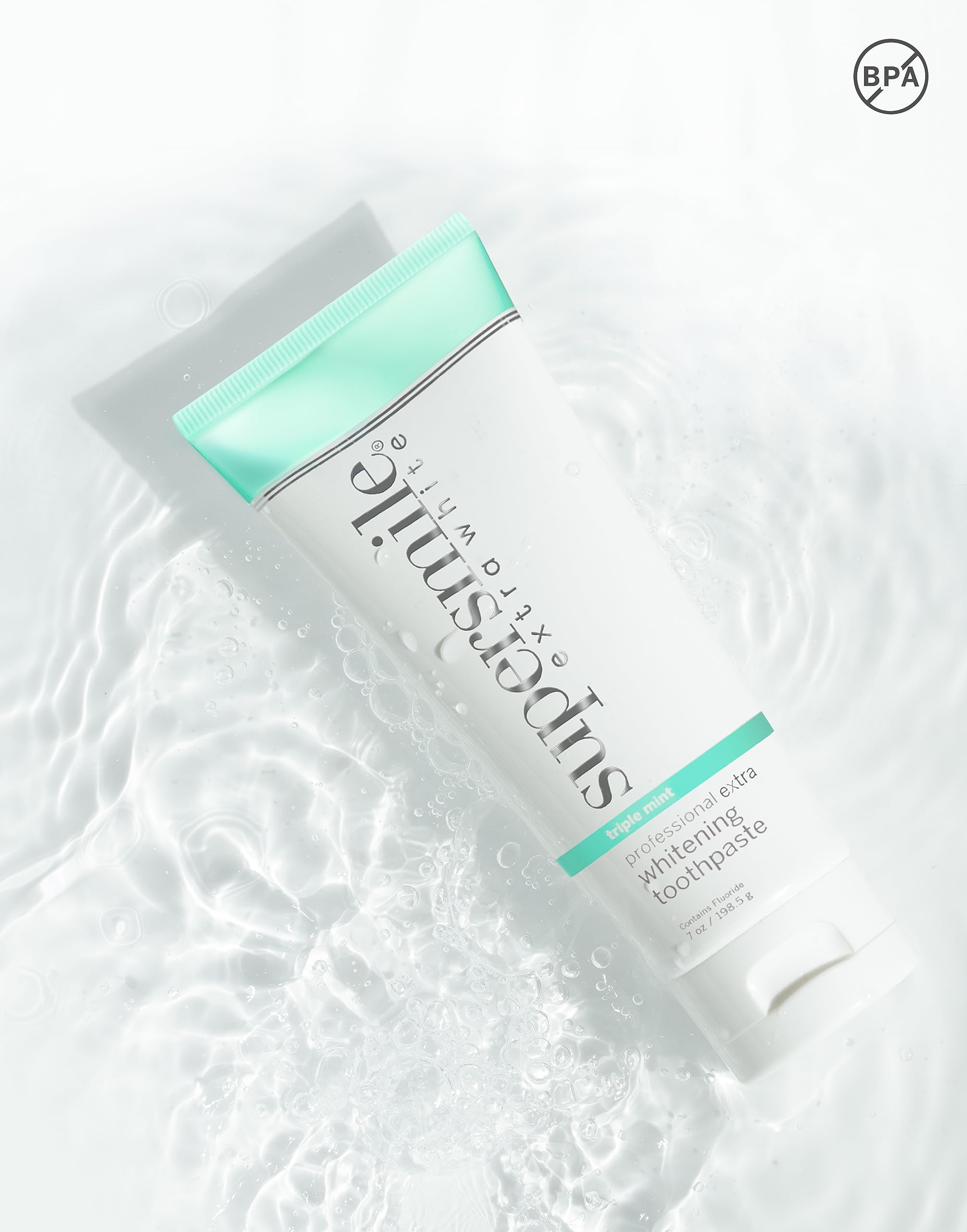Supersmile Extra White – réduction de la plaque dentaire pour une bouche plus saine.