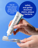 Kit dentifrice menthe et brosse Supersmile pour une utilisation pratique