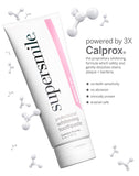 Logo et emballage Supersmile Rosewater Mint, allure professionnelle et soin dentaire.