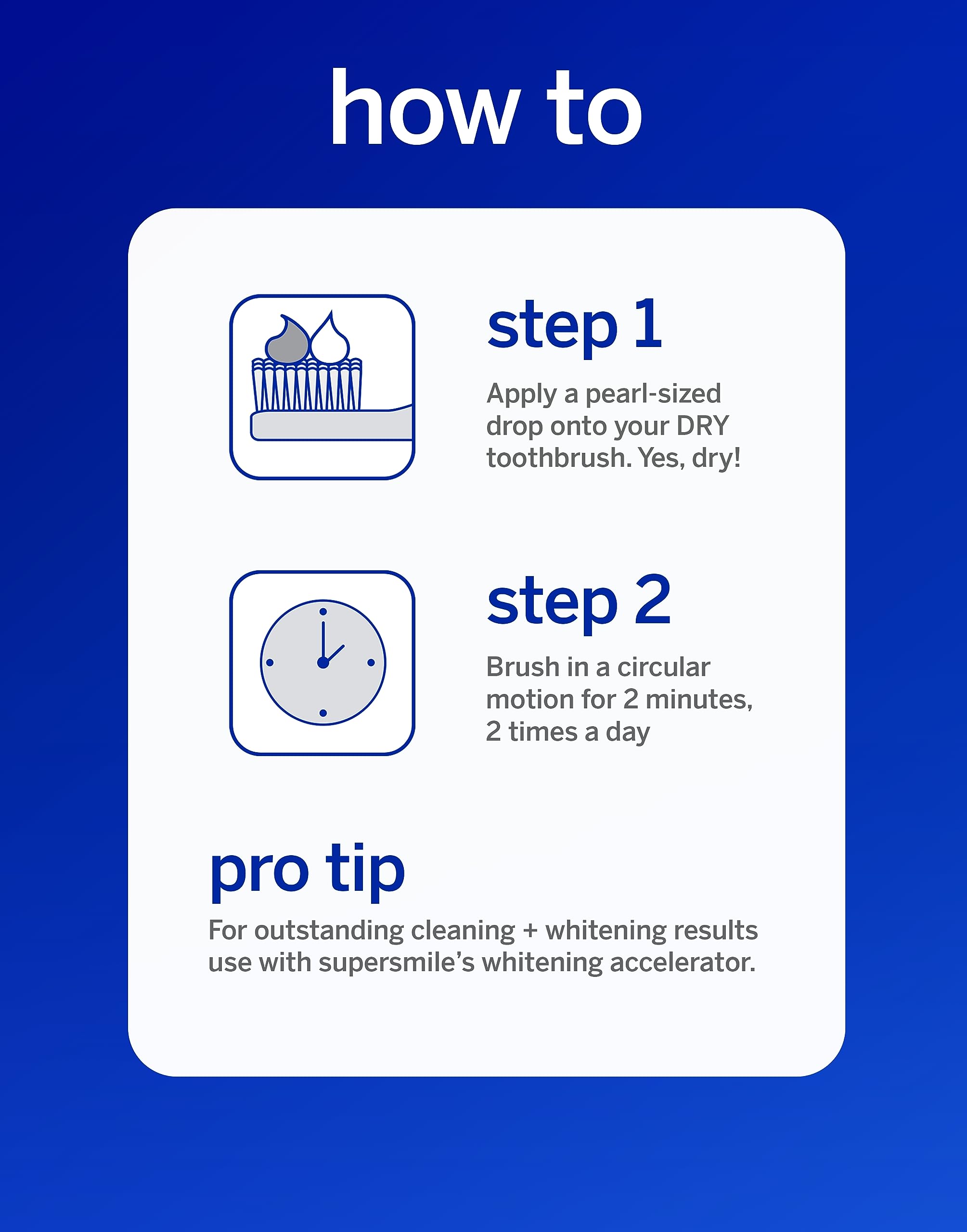 Plan de toilette avec Supersmile Rosewater Mint, intégré à la routine quotidienne.