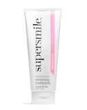 Dentifrice Supersmile Rosewater Mint, tube prêt à l’emploi, nettoyage quotidien et fraîcheur.