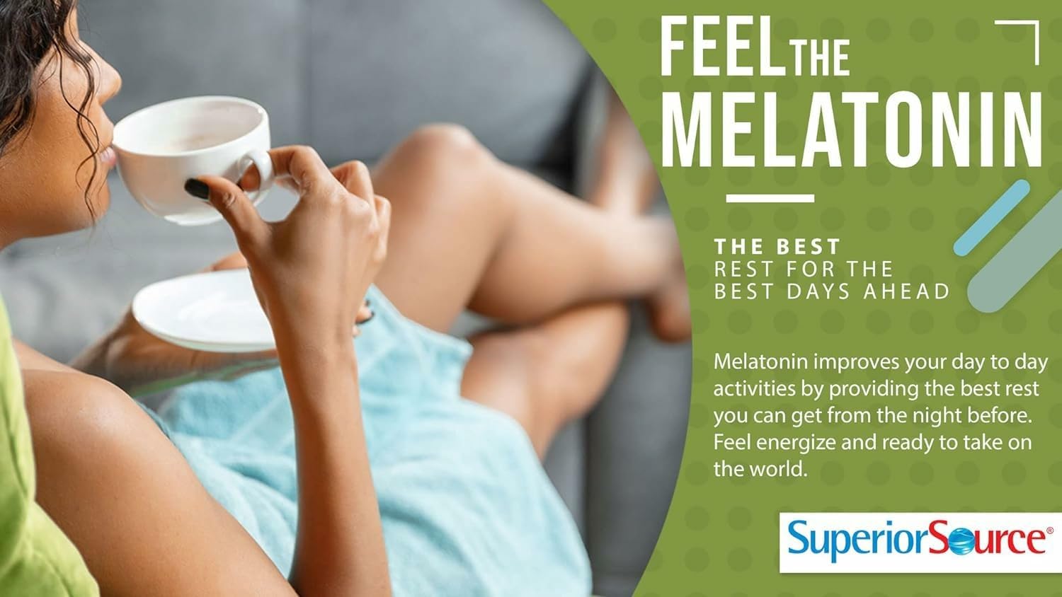 Superior Source Mélatonine – soirée endormissement relaxant