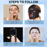 Masque LED Supersred – usage à domicile et séances de 20 minutes.