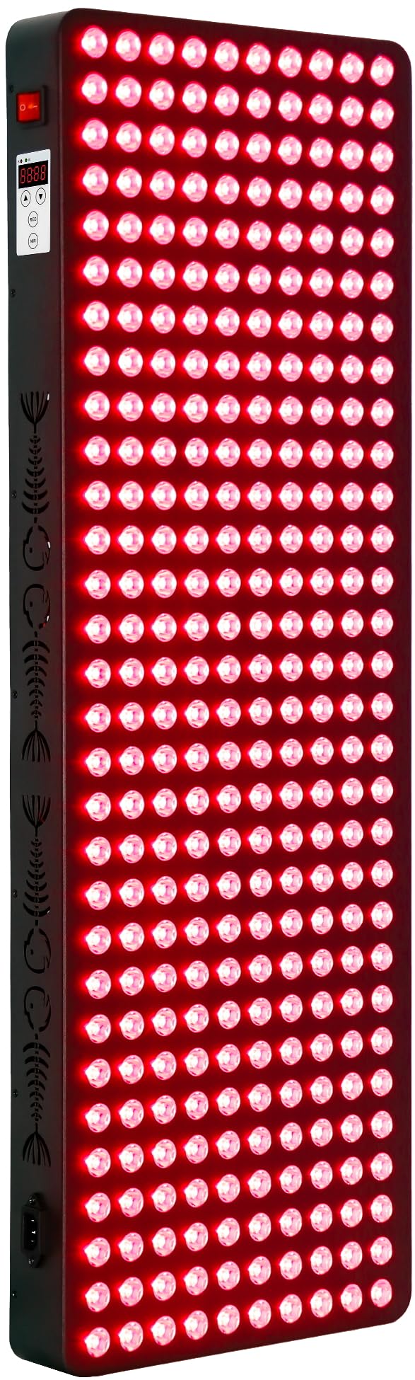 Panneau Supersred pour corps et visage, lumière rouge et infrarouge à domicile.