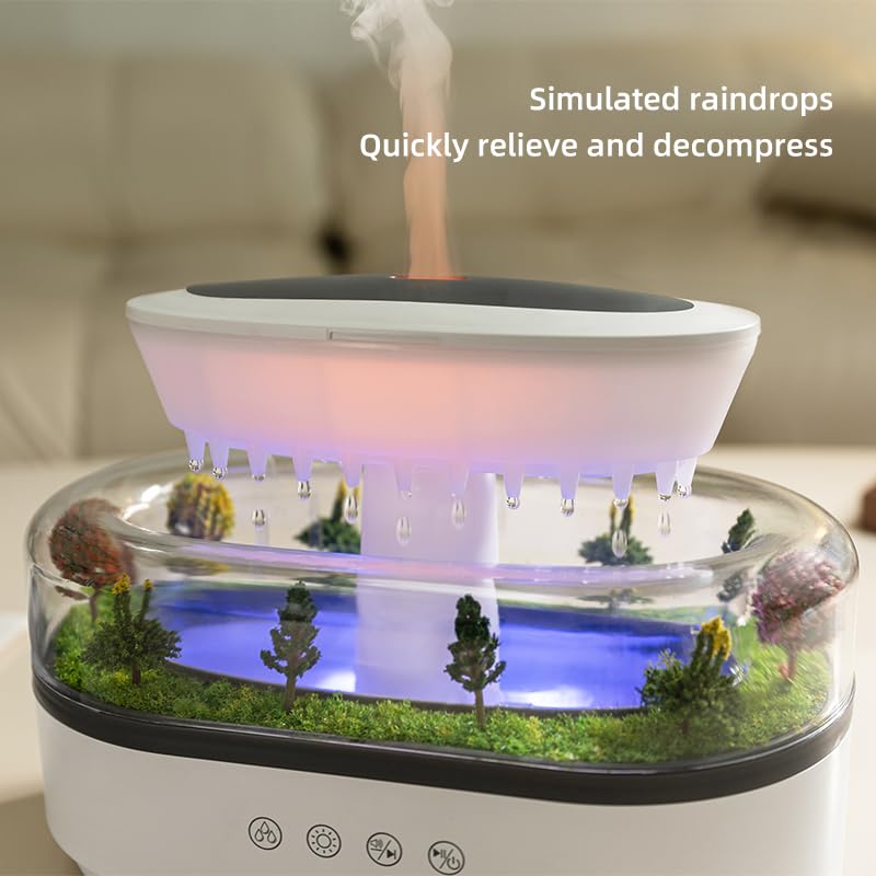 SUPNOVA diffuseur goutte d'eau avec bruit blanc pour relaxation nocturne.
