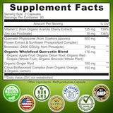SUPPLEMENTS STUDIO Flavonoïdes d’agrumes 100 mg en capsules, soutien antioxydant