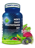 SUPPLEMENTS STUDIO multivitamine homme 50+ — bouteille pratique pour apport quotidien.