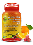 SUPPLEMENTS STUDIO Quercétine phytosome 500 mg en capsules, soutien immunitaire potentiel et vitalité